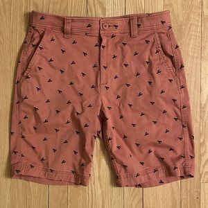 St. John’s Bay Men’s Lobster Chino Shorts, Size 32